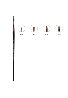 Pincel Natural Lingua de Gato Georgian G67 Nº8 Daler Rowney